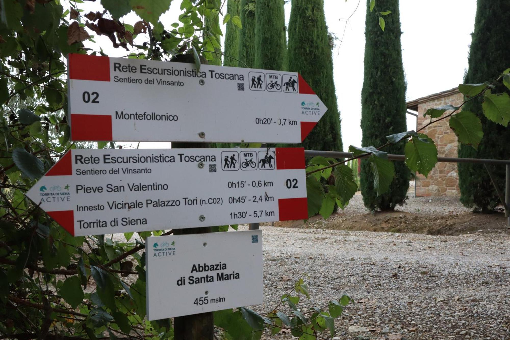 Bed and Breakfast Abbadia Wine Relais Montefollonico Экстерьер фото