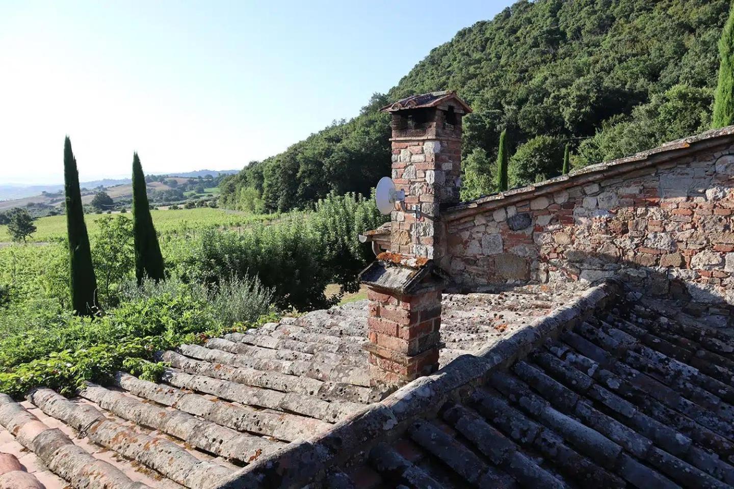 Bed and Breakfast Abbadia Wine Relais Montefollonico Экстерьер фото